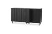 Miniaturansicht Sideboard aus schwarzer Eiche Rib 5