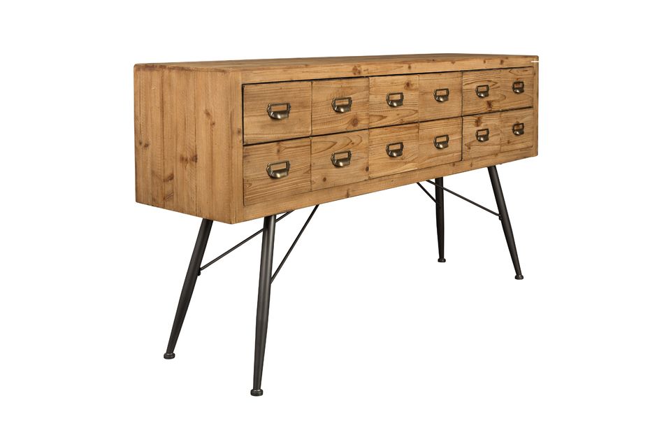 Sideboard Six mit Holzschubladen - 11