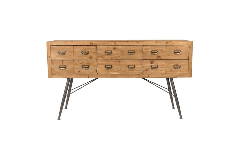 Sideboard Six mit Holzschubladen DutchBone