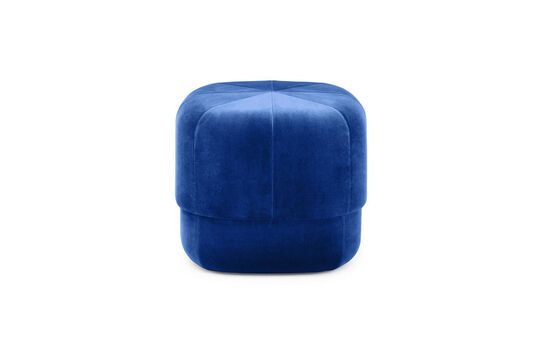 Sitzsack aus blauem Samt Circus