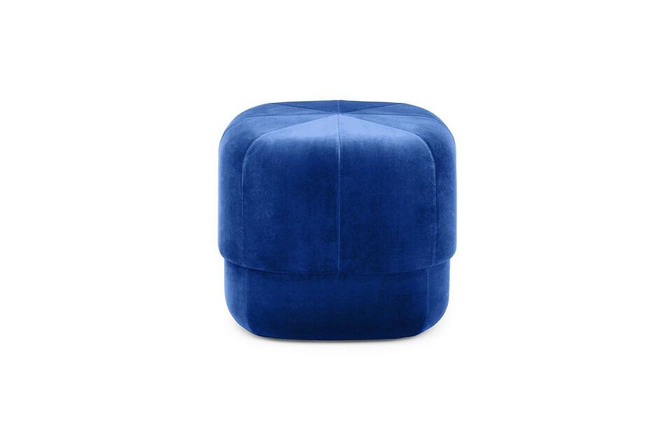 Sitzsack aus blauem Samt Circus Normann Copenhagen