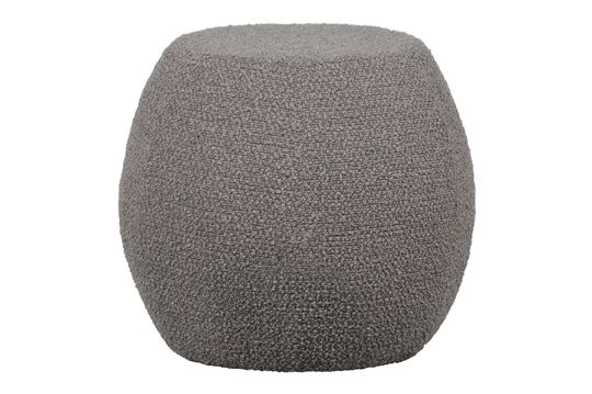Sitzsack aus hellgrauem Stoff Bubble