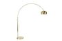 Miniaturansicht Stehleuchte Metal Bow mit Messing-Finish ohne jede Grenze