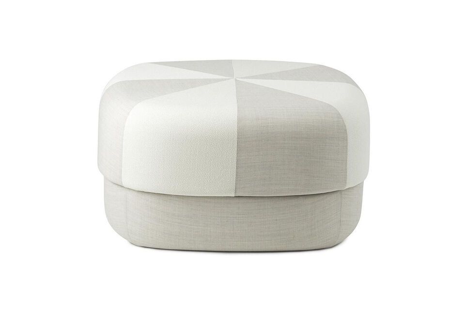 Stoffpouf Duo in Grau Circus Normann Copenhagen