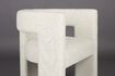Miniaturansicht Stuhl aus cremeweißem Stoff Medina 4