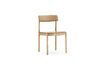 Miniaturansicht Stuhl aus Esche und braunem Leder Timb 1