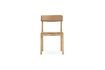 Miniaturansicht Stuhl aus Esche und braunem Leder Timb 5
