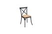 Miniaturansicht Stuhl aus Metall und Jute Lorraine 3