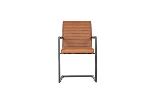 Stuhl aus Polyurethan Cognac Bas