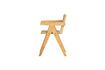 Miniaturansicht Stuhl aus Rattan und Holz in Beige Gunn 4