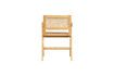 Miniaturansicht Stuhl aus Rattan und Holz in Beige Gunn 5