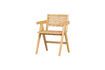 Miniaturansicht Stuhl aus Rattan und Holz in Beige Gunn 1
