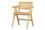 Miniaturansicht Stuhl aus Rattan und Holz in Beige Gunn ohne jede Grenze