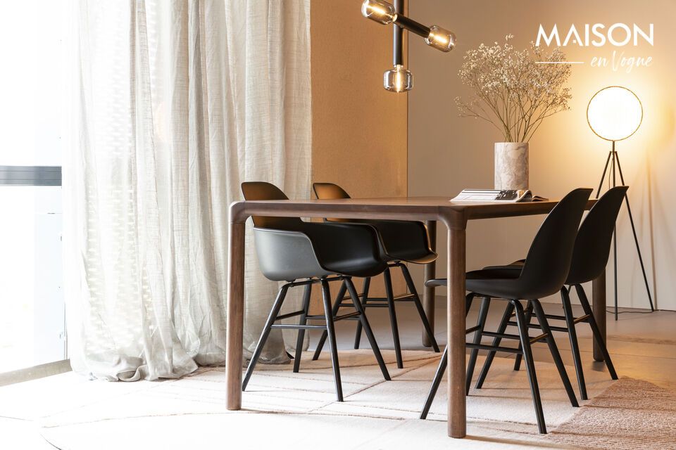 Zeigen Sie Ihre Vorliebe für funktionales und elegantes Design mit dem Stuhl Albert Kuip in Schwarz