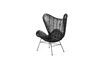Miniaturansicht Stuhl Lizos aus schwarzem Rattan 4