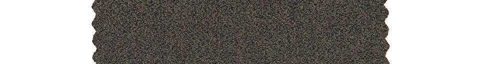Materialbeschreibung Stuhl mit Schaffelleffekt braun Force