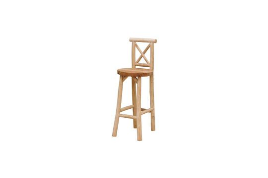 Teakholz Barstuhl beige Luar ohne jede Grenze