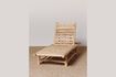 Miniaturansicht Teakholz-Liegestuhl beige Bora-Bora 2