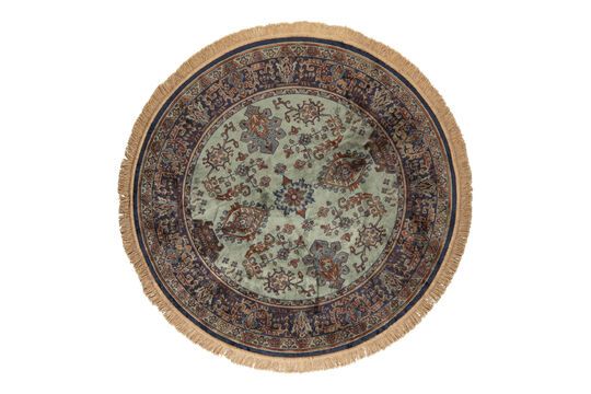 Teppich 160x160 cm aus grünem Stoff Raz