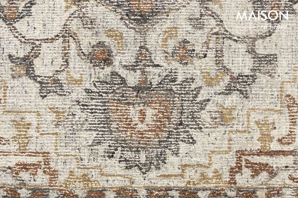 Mit einer Größe von 200x300 cm bietet dieser 3 cm dicke Teppich eine außergewöhnliche
