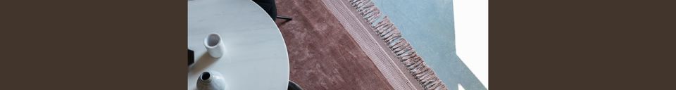 Materialbeschreibung Teppich Blink 170x240 rosa