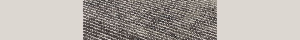 Materialbeschreibung Teppich Obi 170X240 Grau