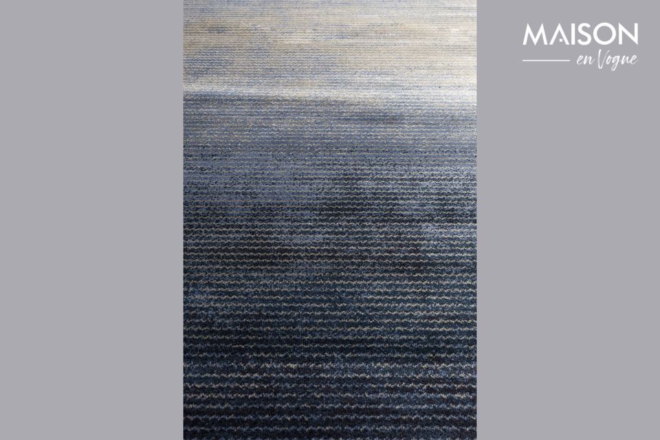 Teppich Obi 170X240 Tiefblau - 7