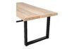 Miniaturansicht Tisch 180x90 aus Mangoholz in beige mit U-förmigen Beinen Tablo 4