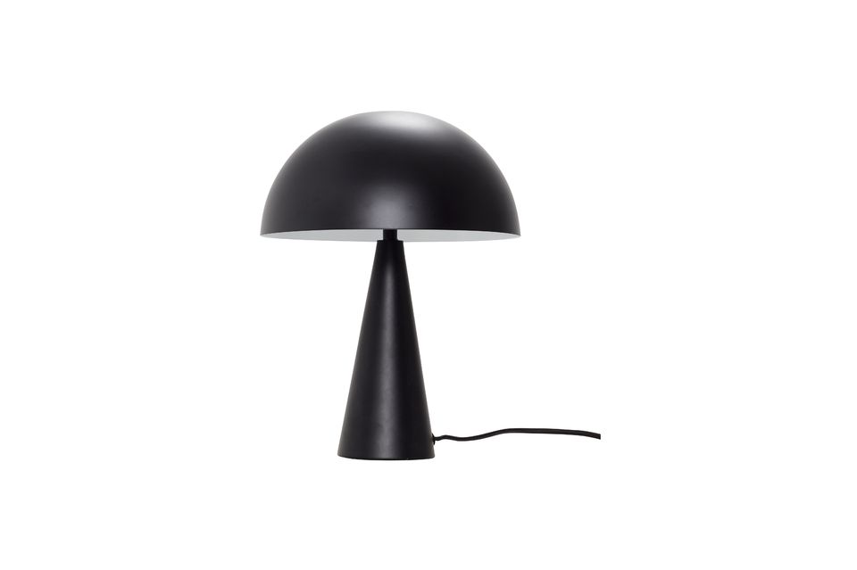 Tischlampe aus schwarzem Eisen Mush Hübsch