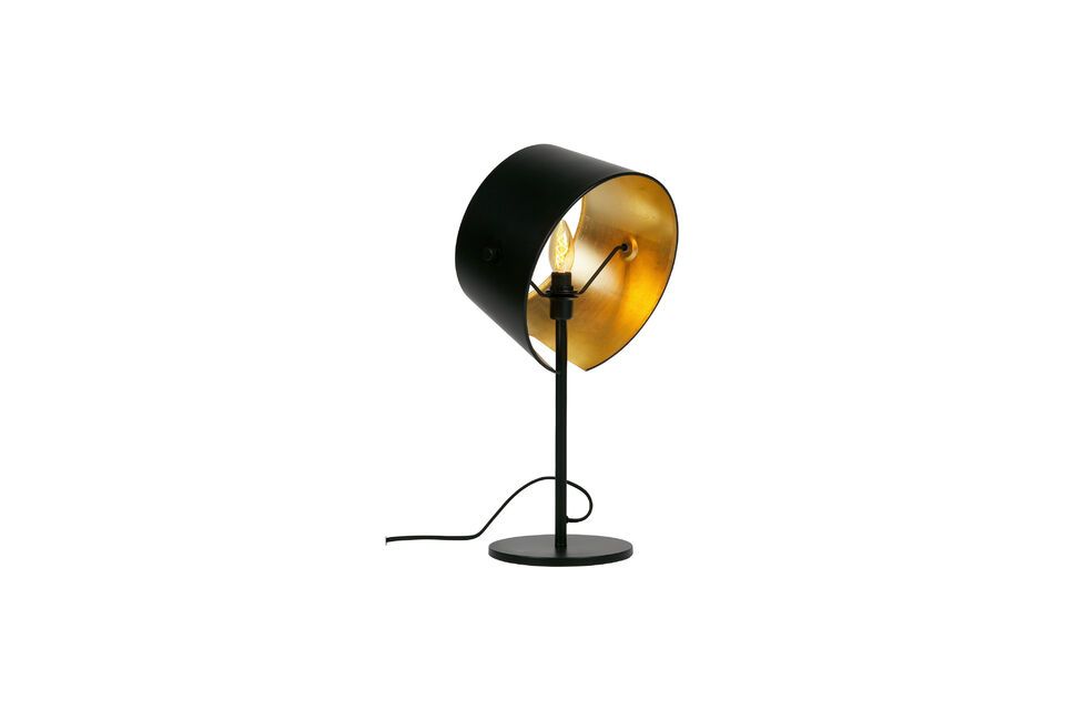 Tischlampe aus schwarzem Metall Pien - 6