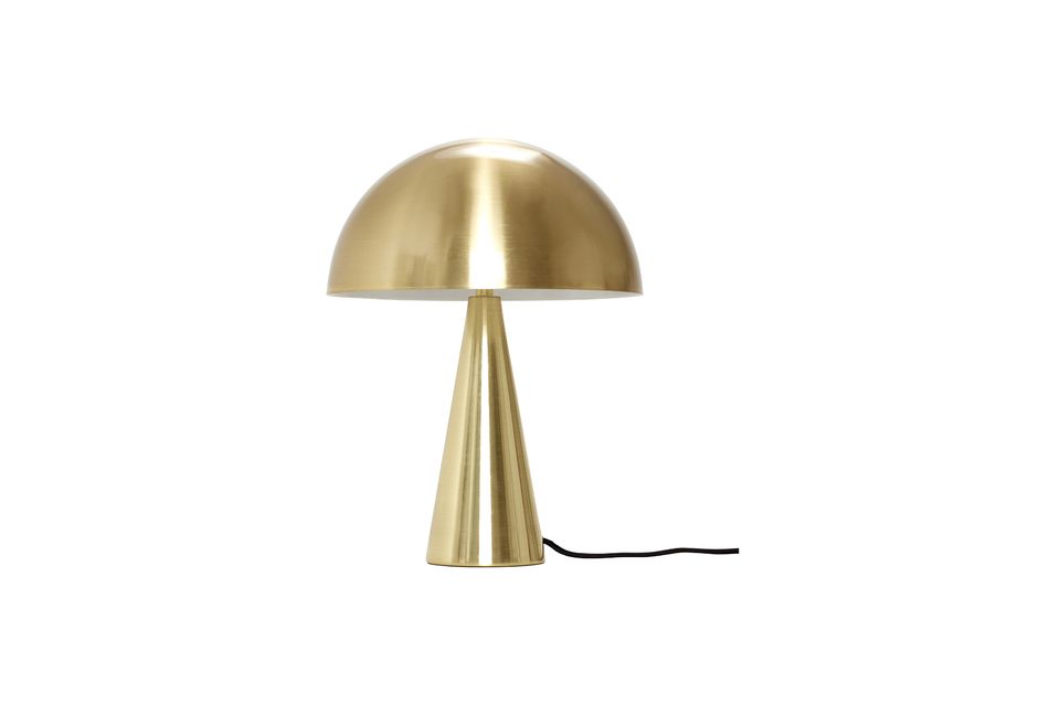 Tischlampe aus vergoldetem Eisen Mush Hübsch