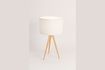 Miniaturansicht Tischlampe Tripod aus weißem Holz 6
