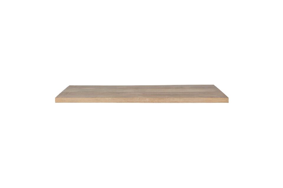 Tischplatte 180 x 90 aus weißem Mangoholz Tablo Woood