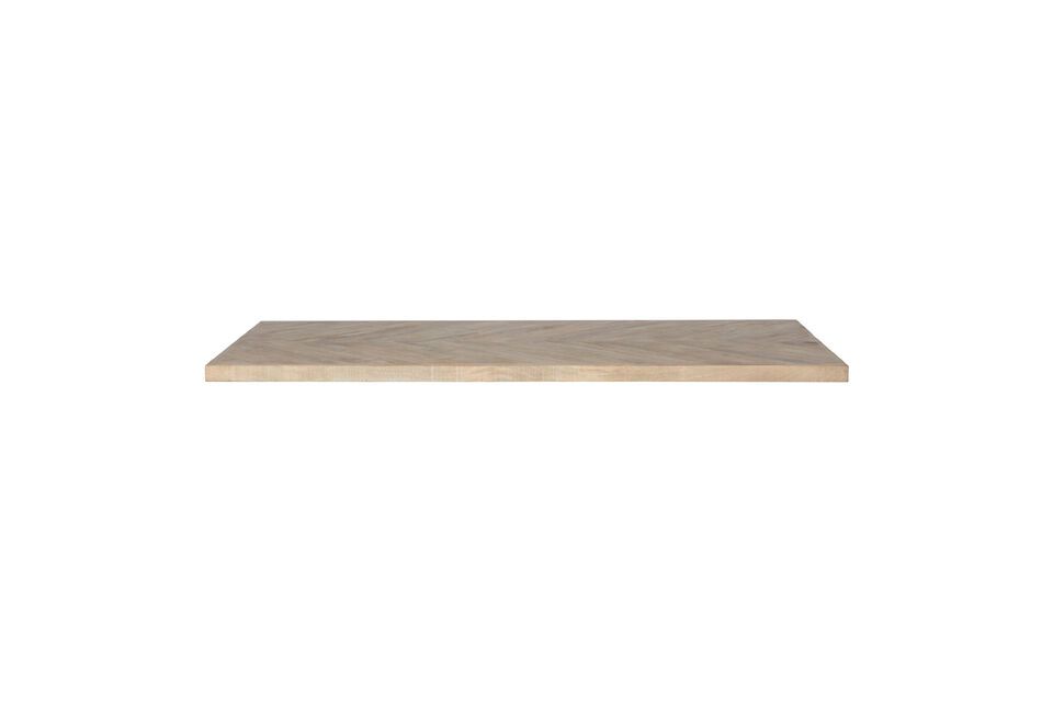 Tischplatte 200 x 90 aus Mangoholz beige Tablo Woood