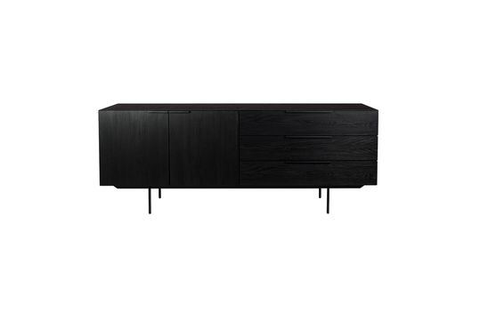 Travis Sideboard aus schwarzer Eiche