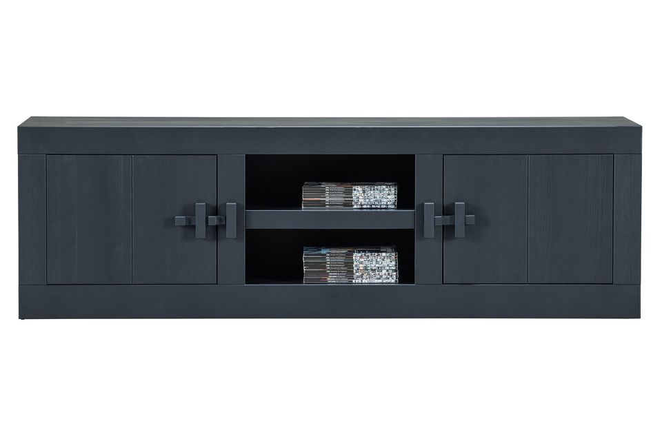Dieses TV-Möbel des niederländischen Herstellers WOOOD ist Teil der Benson-Möbelserie