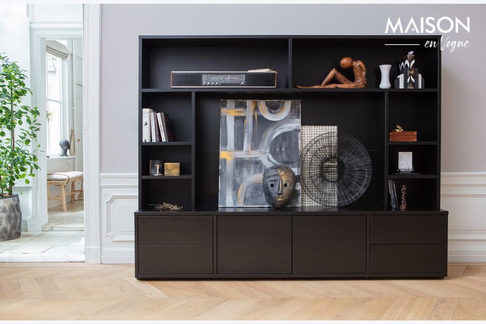 Dieses TV-Möbel ist Teil der Kollektion des niederländischen Herstellers Maxel TV