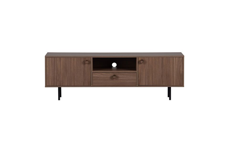 Tv-Möbel Finish Nussbaum braun Prato Woood