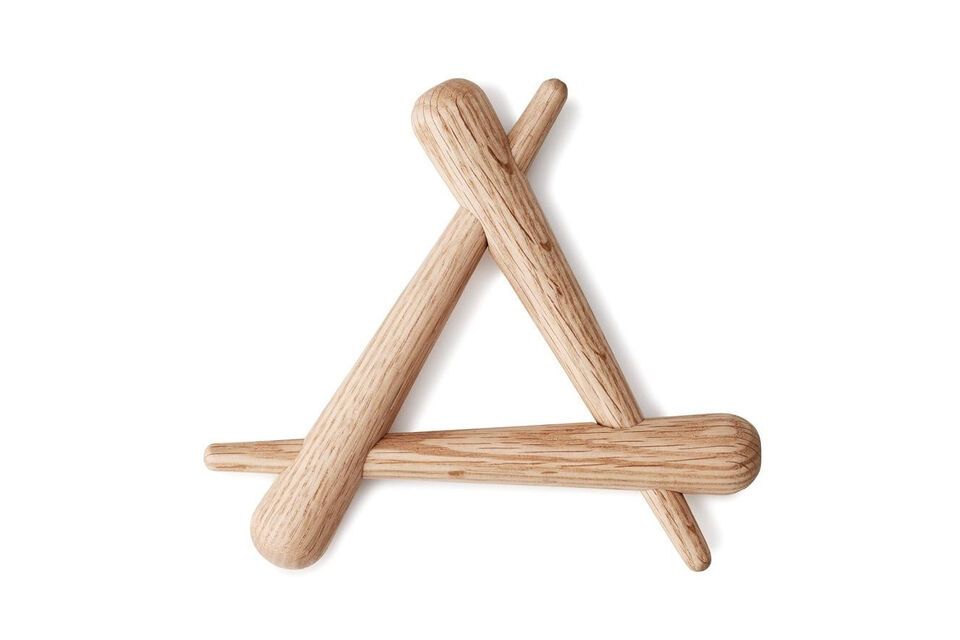 Untersetzer aus heller Eiche Timber Normann Copenhagen