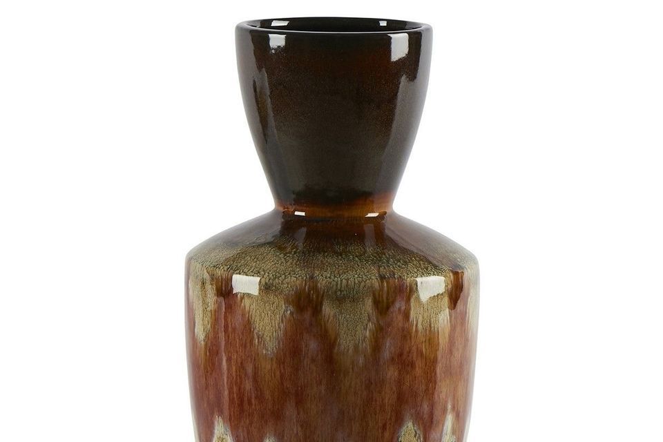 Hübsche Deko-Vase aus Steingut