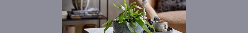 Materialbeschreibung Vase aus Sandstein Bethina