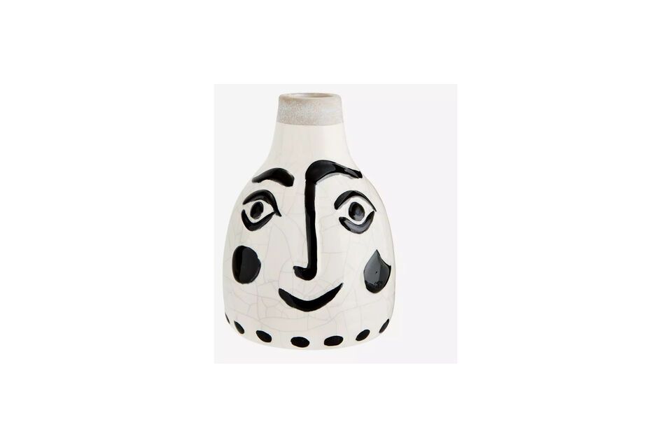 Vase aus Sandstein Smile Madam Stoltz