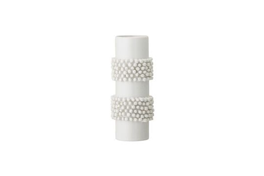 Vase aus weißem Stein Barrit