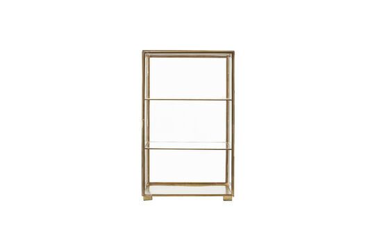 Vitrine Messing Kupfer Glass