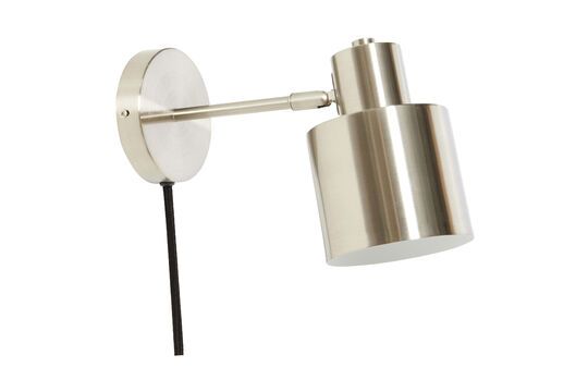 Wandleuchte aus Nickelmetall Fuse