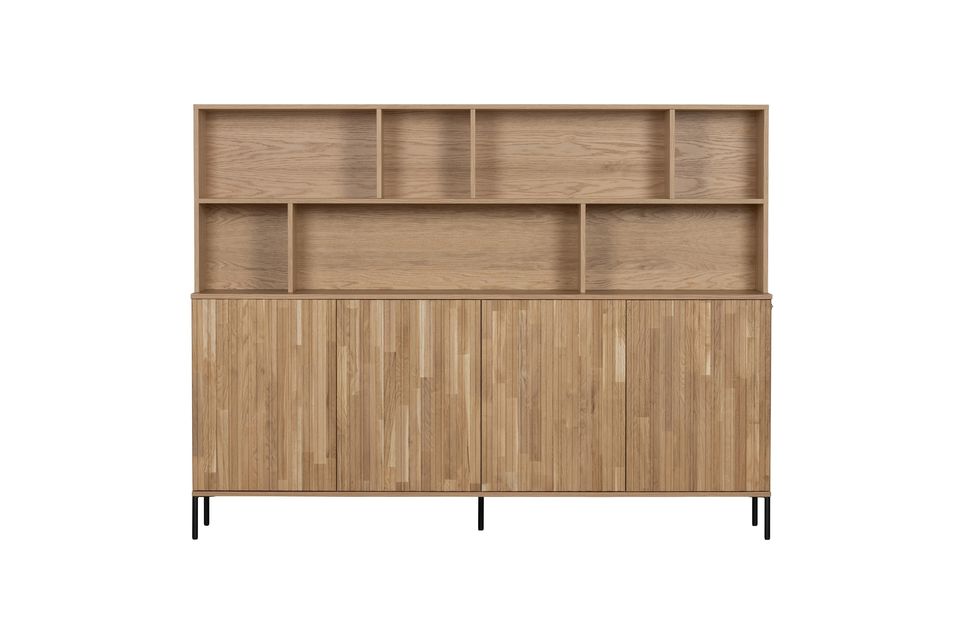 Wandschrank aus Eiche beige New Woood