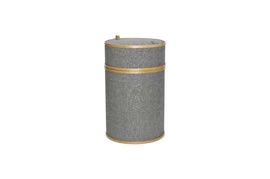 Wäschekorb aus Bambus und Baumwolle Ease in beige