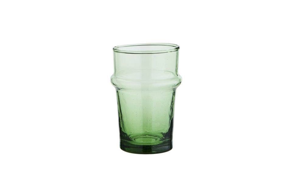 Wasserglas Beldi in grün Madam Stoltz