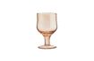 Miniaturansicht Weinglas aus rotem gehämmertem Glas Marto 1