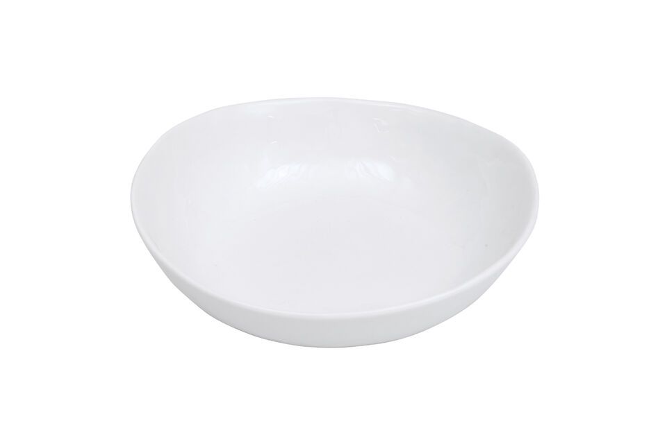 Weiße Suppenschüssel Porcelino Pomax